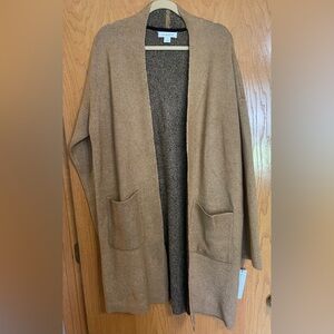 Camel colored Liz Claiborne Cardigan
